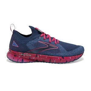 Brooks Levitate StealthFit 5 Womens Road Running Shoes Blue/Red | USA-MUL310945